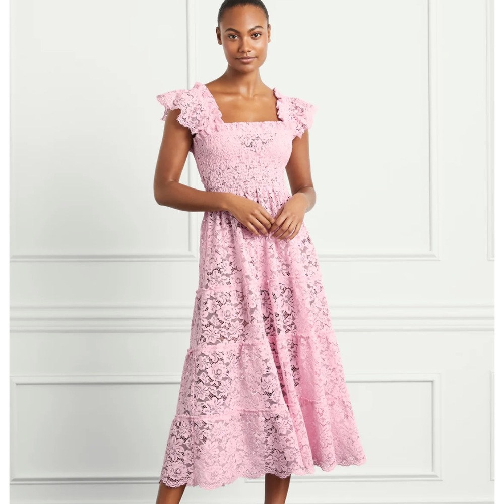 Like New Hill House Nap Dress - Pink Lace